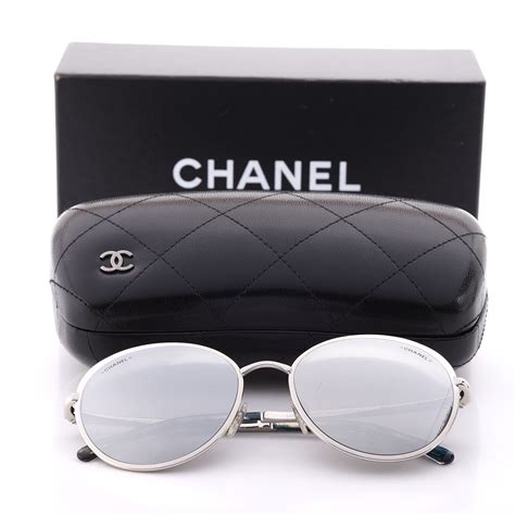 chanel sunglasses round spring|Chanel round sunglasses price.